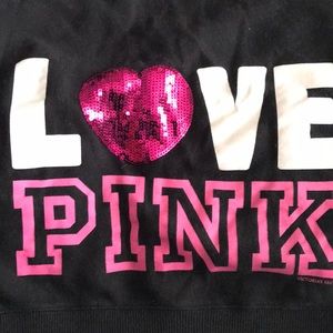 PINK zip up hoodie